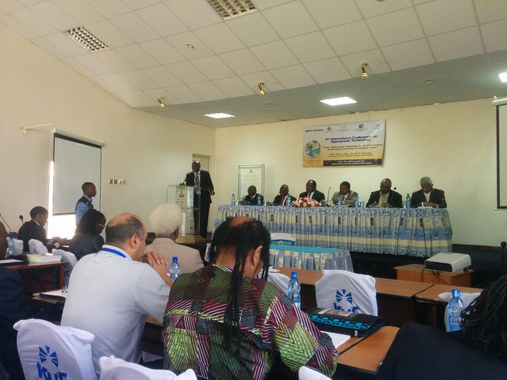 mjumbewu's tweet photo. RT @approptech "Kicking off the 6th Int'l Conference on Appropriate Tech! http://t.co/JQMPKVF6bt" #icat2014