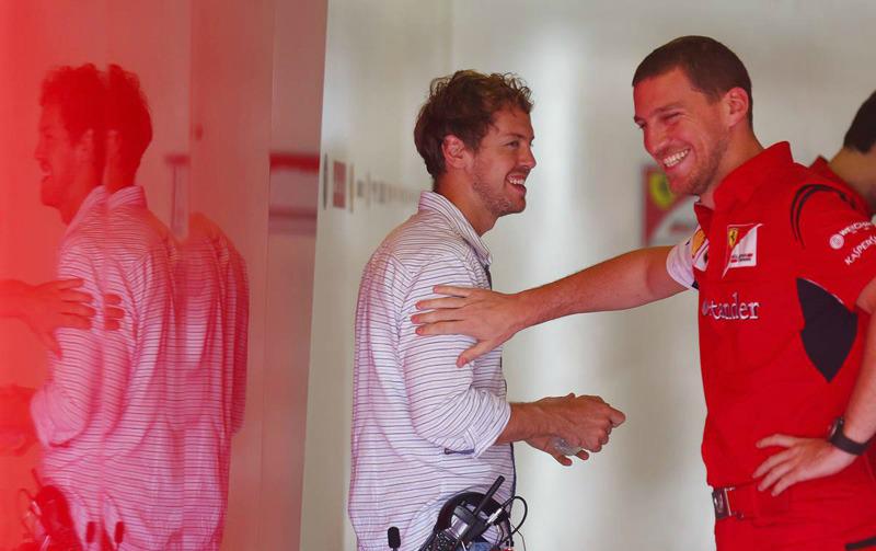 Vettelians4ever's tweet photo. Vettel in @ScuderiaFerrari (Part 1) http://t.co/BIcvgZs65v