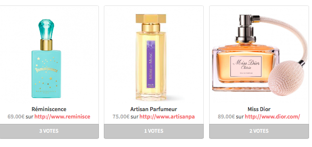 TrendleNet's tweet image. bit.ly/1yfCSim
Lequel de ces parfums choisiriez-vous pour Noel?