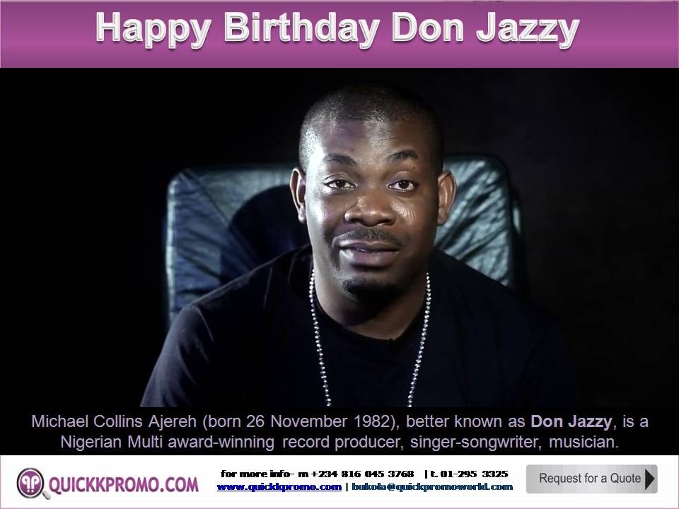  Birthday Don Jazzy-GMD, 