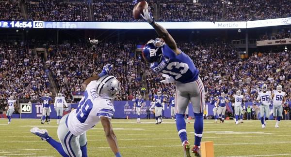 irishexaminer's tweet photo. #NFL thankful for rising star Beckham Jr | http://t.co/m0RMWzv2xb (SN) #BeckhamCatch http://t.co/PGSJeKB4JV