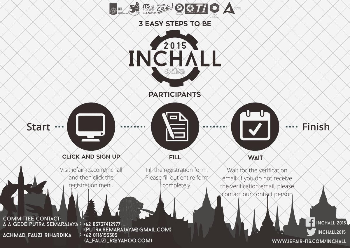 So, what are you waiting for? Let's join Inchall 2015 <a href="/HMTI_UNDIP/">HMTI UNDIP</a> <a href="/hmti_ittelkom/">HMTI Univ Telkom</a> <a href="/HMTI_FTUB/">HMTI FTUB</a> <a href="/HMTI_UNSYIAH/">HMTI UNSYIAH</a>