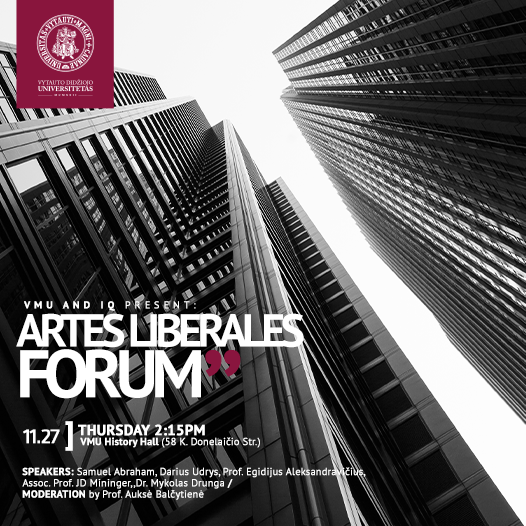 #VMU and IQ Present: Artes Liberales Forum