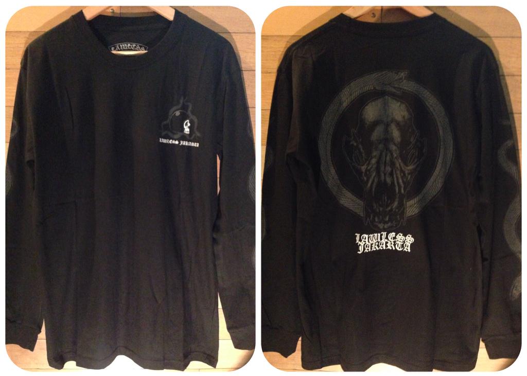 Long Sleeve Lawless - Ouroboros | M L | IDR 185.000 | More info &amp; order : 088210062199 |