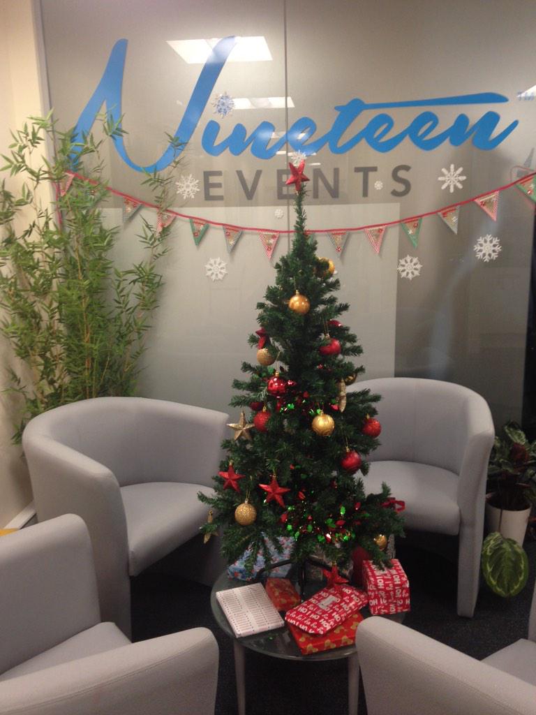 Feeling festive <a href="/nineteen_events/">Nineteen Events</a>  #Christmas #CountdownToChristmas #eventprofs
