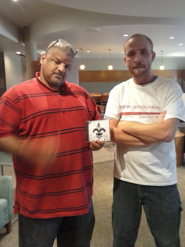 mistydlynn1's tweet photo. BigMike and Bud @topoffent http://t.co/fRCdlo9B8z
