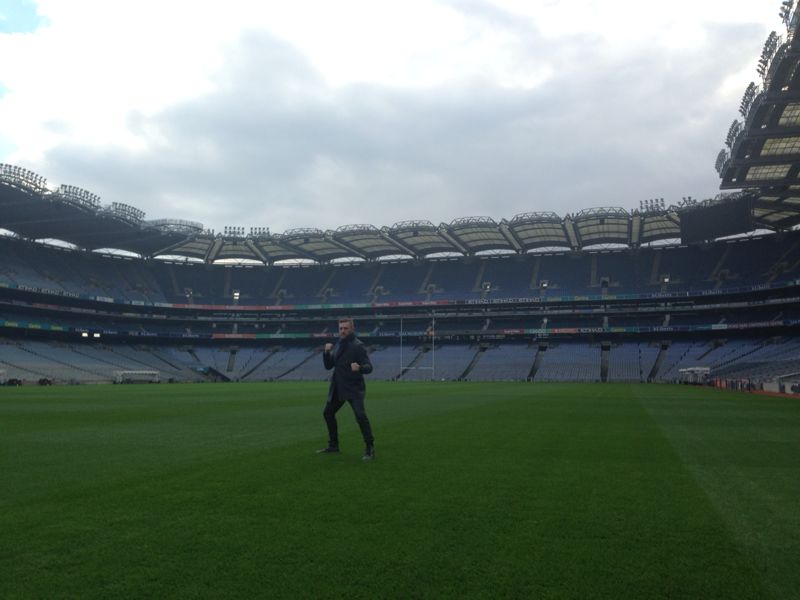 This stadium has hosted many wars. It will host one more. WELCOME TO EIRE!!!