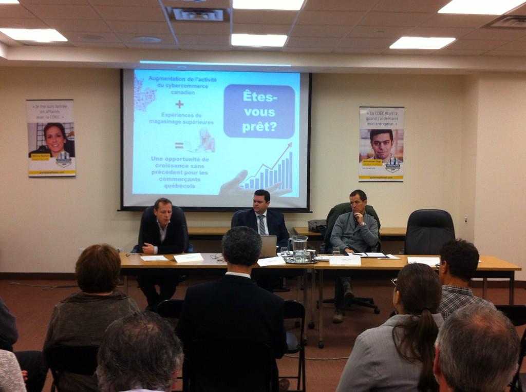 cdec_ahuntsic's tweet photo. Le cybercommerce une opportunité de croissance sans précédent pr les commerçants québécois? Êtes-vous prêts? http://t.co/077q6qET7t