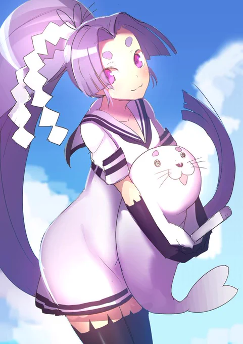 わらわ #艦これ版深夜の真剣お絵描き60分一本勝負 