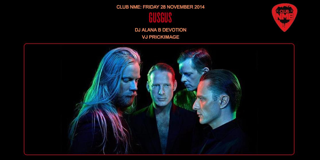 PRICKIMAGE's tweet image. #ClubNME present @Gusgus_Official Friday at @KOKOLondon
#PRICKIMAGE #VJ's excited to perform new visuals all night!