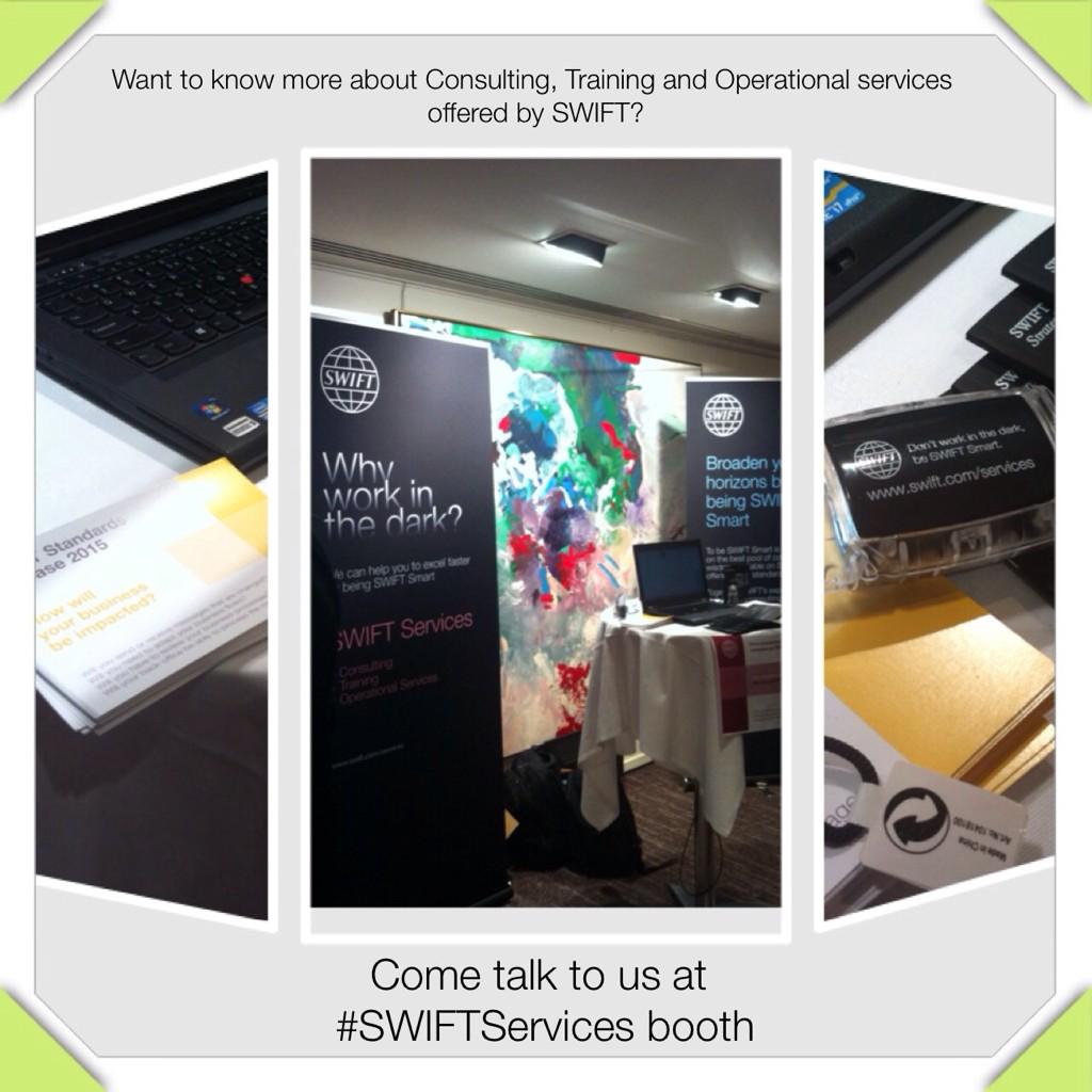 swiftcommunity's tweet image. MT @DanaBrants: Why work in the dark? #SWIFTservices team at #SOFE can walk you through our services! #swiftcommunity