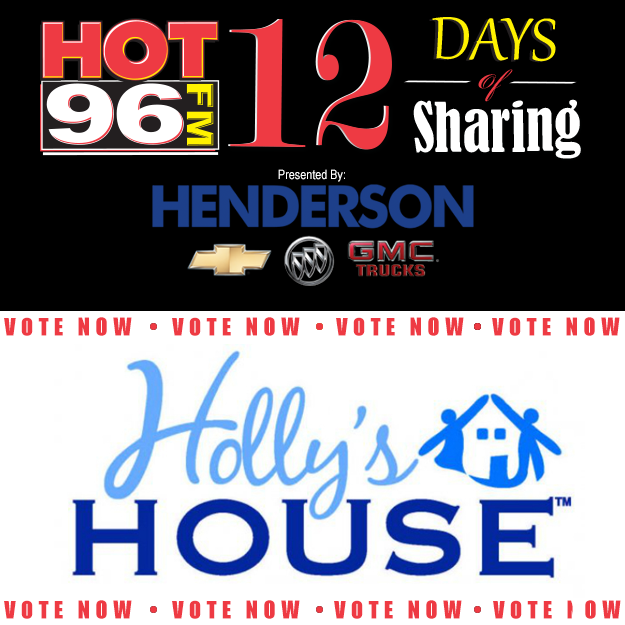 hot96tweets's tweet photo. 12 DAYS OF SHARING! Today's charity is Holly's House (@hollyshouse)! To vote RETWEET or FAVORITE this tweet! http://t.co/lKz7Yo7mw0