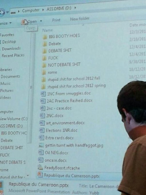 Stunty told me to make sure porn is hidden when I give final presentation. Lol dont wanna be this guy<a href="/tag/tittytuesday"class="tags"><span>#tittytuesday</span></a>