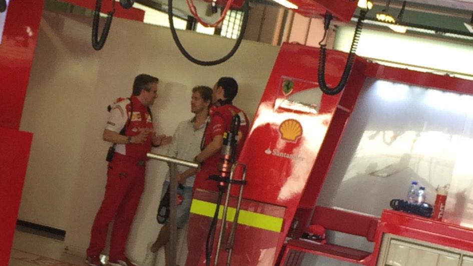 Vettelians4ever's tweet photo. Vettel in @ScuderiaFerrari (Part 3) http://t.co/tN67AVec6C