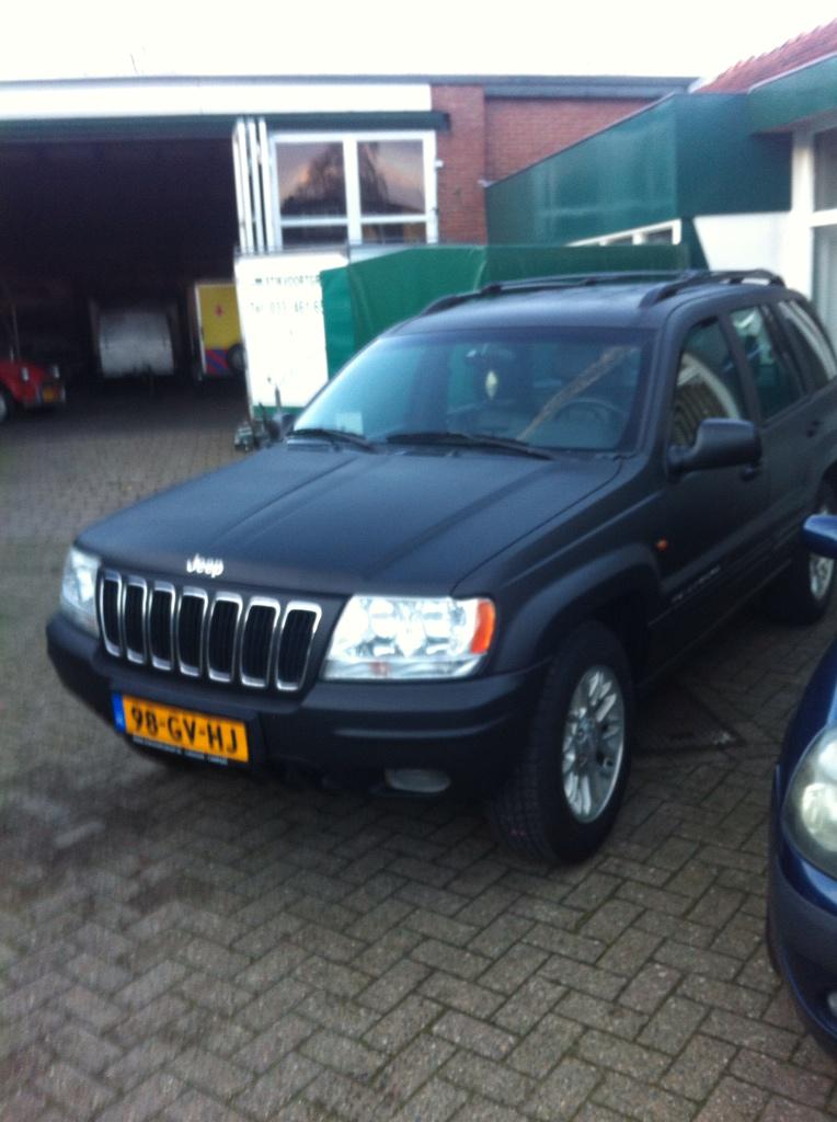 MennovdBorg's tweet photo. @Jeep , mat zwart gespoten volgens het procedé @plasti-dip, uitgevoerd in eigen werkplaats/spuitcabine. http://t.co/4I2k2Mj1eQ