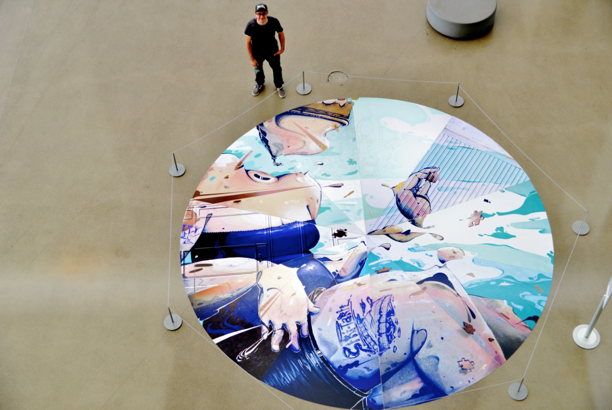 PompidouMetz's tweet photo. Ce week-end, le grapheur Rensone revient à #LaCapsuleCPM : le street art n'aura plus aucun secret pour vous ! http://t.co/00BQIJY84N