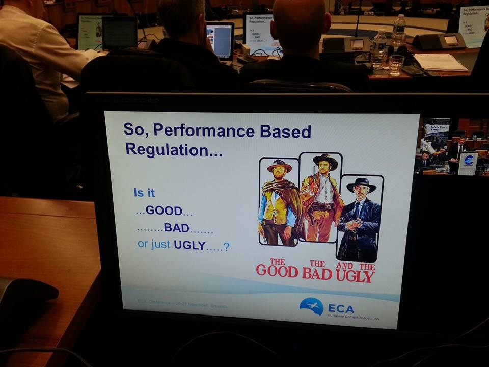 eu_cockpit's tweet photo. First agenda item: Performance based regulation #ECA14 http://t.co/m9zAsoy5d3