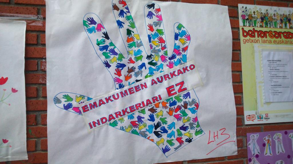 MonicaLeioa's tweet photo. Emakumearen aurkako indarkeriari EZ!!!!! #Azaroak25 #25N #ZatozLilara http://t.co/6n3u1Wxu0G