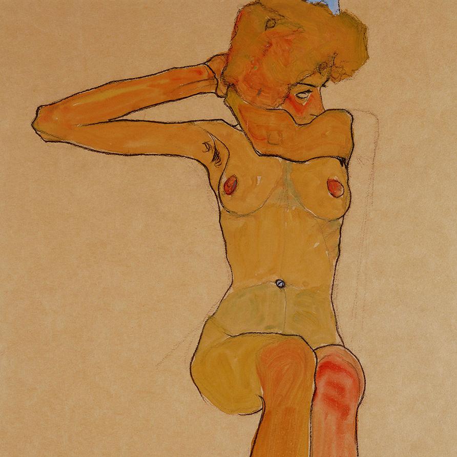 53 Days Left: Egon Schiele: The Radical Nude at the @CourtauldGall – thisatthere.com/events/egon-sc…
