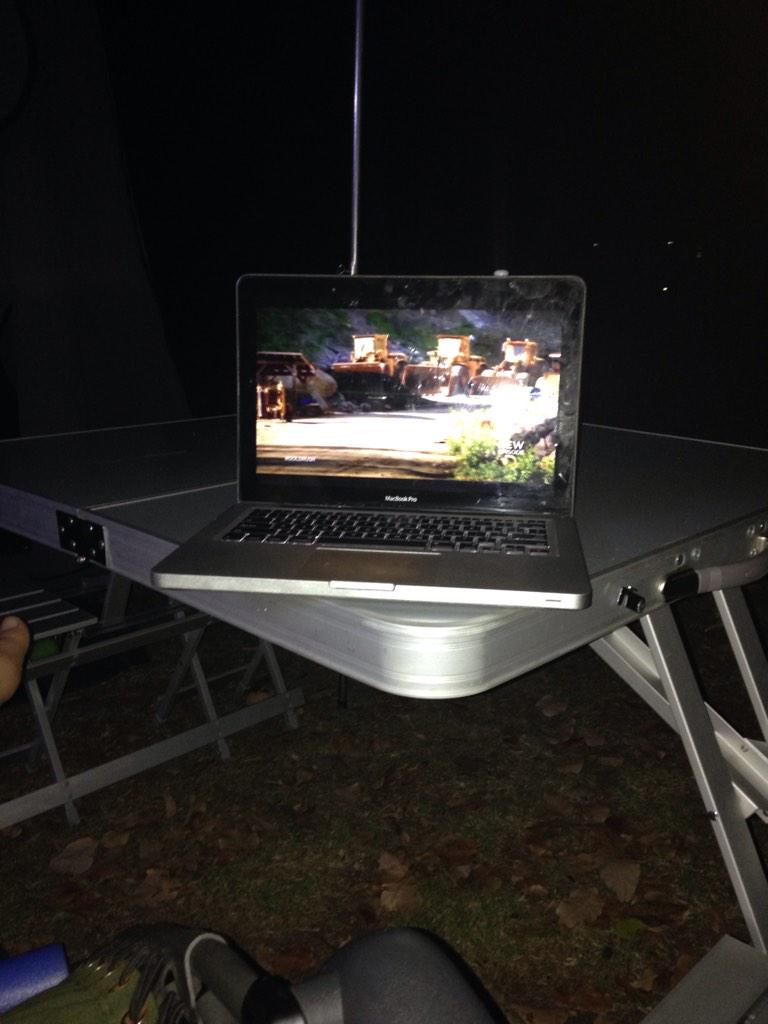 blatts76's tweet photo. Camping and watching some old eps of gold rush :) @GoldrushFred @goldrush_parker @DakotaFredHurt @ http://t.co/xjZTfvIDJQ