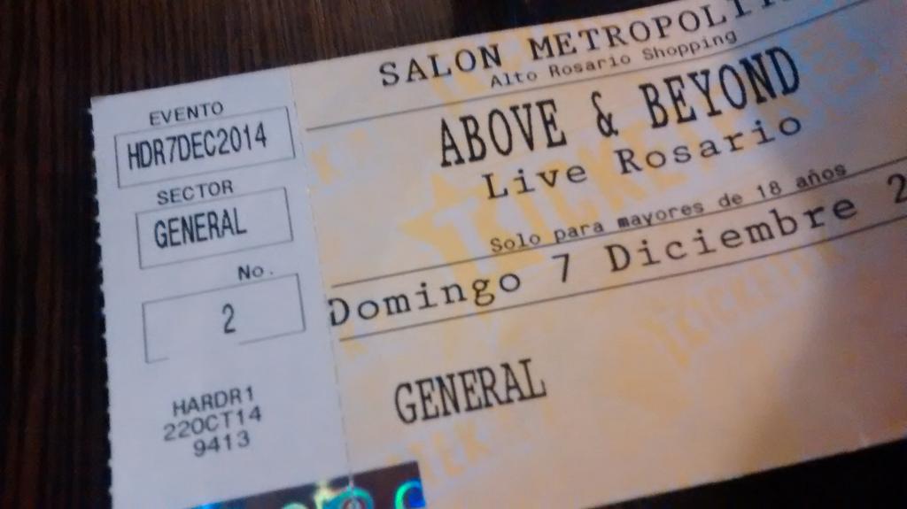 aboveandbeyond's tweet photo. See you soon #Argentina RT @pablocrosetti: #11Days yo see you, ticket number 2!! @aboveandbeyond http://t.co/cb1rQbD3za