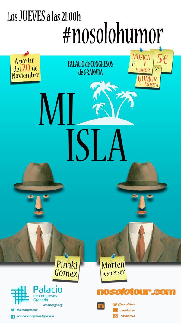 nosolotour's tweet photo. Haz retweet y gana una entrada doble para mañana en nuestro #sorteo para #nosolohumor:MI ISLA
http://t.co/sA5MzJYInB http://t.co/GnWZU7Fhog