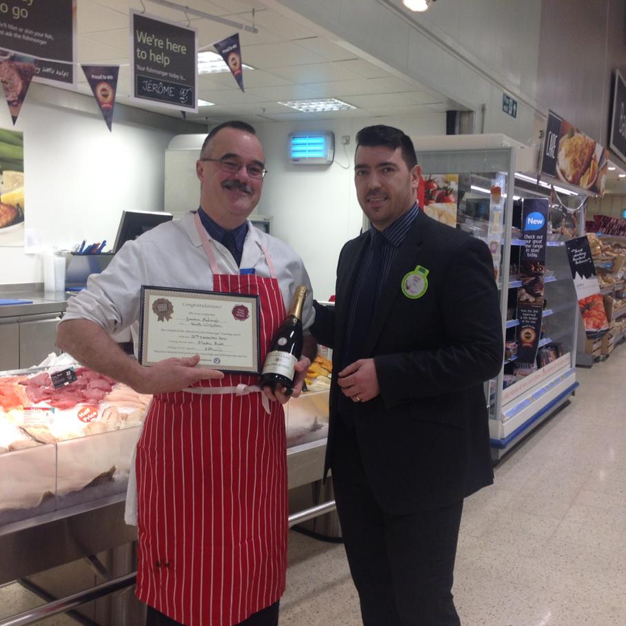 Celebrating with Jerome for gold fish. Well done🎉