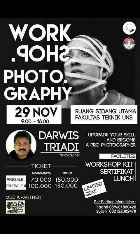 Diesya_Flora's tweet photo. Ayoook!! Buruan bljr fotografi dari profesional darwis triadi. Search deh di google. Ga bakal nyesel dah http://t.co/5RoRdLoxFI