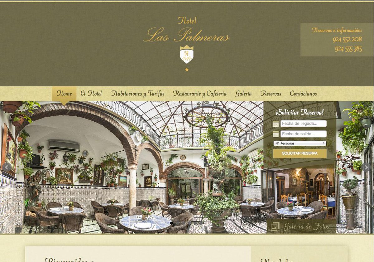 utopiaes's tweet photo. Utopia.es presenta el restyling web de Hotel Las Palmeras.
http://t.co/PrnE8EagHh http://t.co/acXRfd4hYD