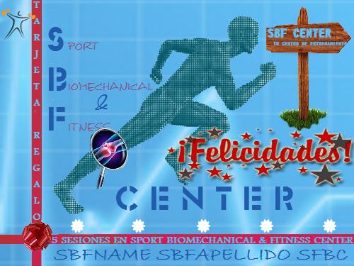 ¡¡Ahora en <a href="/SbfCenter/">SBFCenter</a> puedes hacer el mejor regalo. Regala sesiones de entrenamiento, clase dirigida o recuperación!!