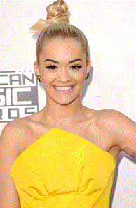 Happy Birthday to the Ice Cool Blonde Rita Ora! Love this top knot from Sundays  