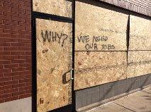 stlpublicradio's tweet photo. Windows, Boards, Resilience Line South Grand
http://t.co/Y252xvsiZu http://t.co/AhIRsvWrLU