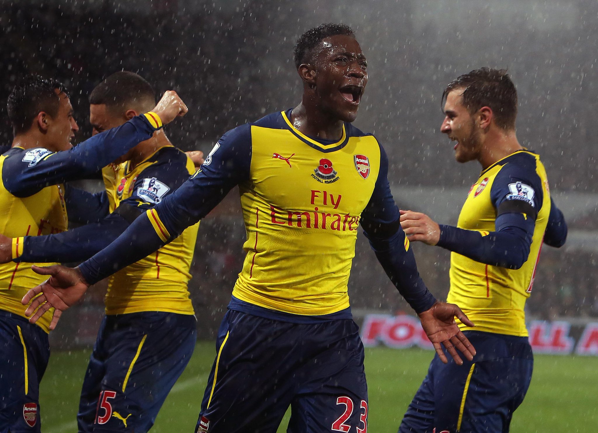  striker Danny Welbeck is 24 today. Can he get a goal against to celebrate? to say Happy Birthday! 