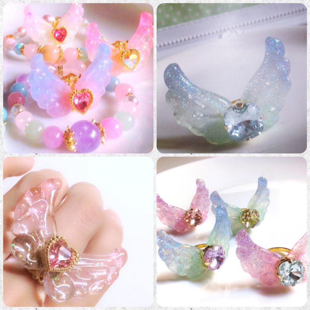 caramelribbonvv's tweet photo. ♡プレゼント企画♡
あなたイメージの天使の羽リング、を
一名様にプレゼント♡
(当選後の制作になります)

リツイートで応募OK！
(フォロー、とても嬉しいです♡)

締め切りは12/3(水)23時♡
ご応募お待ちしております♡！ http://t.co/CfIvF6EQKz