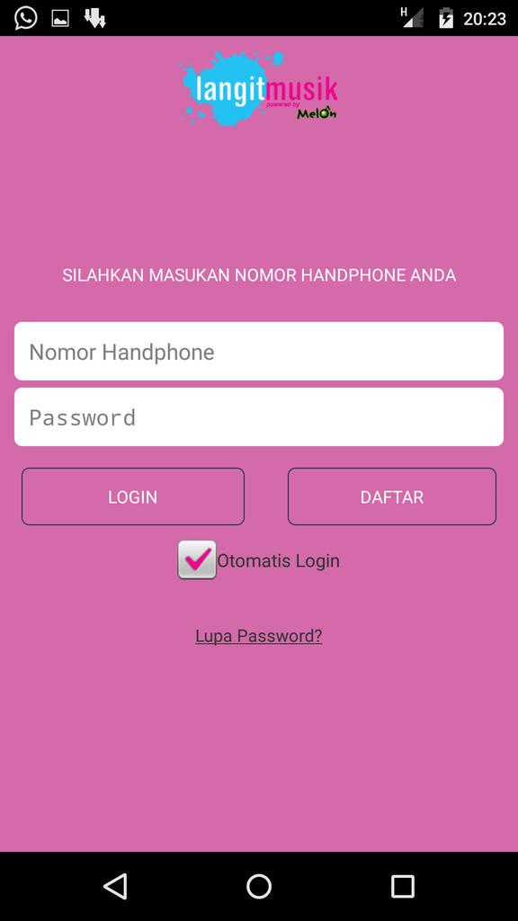 Ramdanih7's tweet image. Login atau daftar dengan nomor telkomsel FlashMania #FlashAndroid