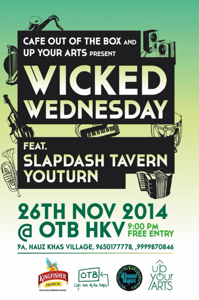 SlapdashTavern's tweet photo. It's tonight! Hope to see y'all! http://t.co/VSBxfkgr6P