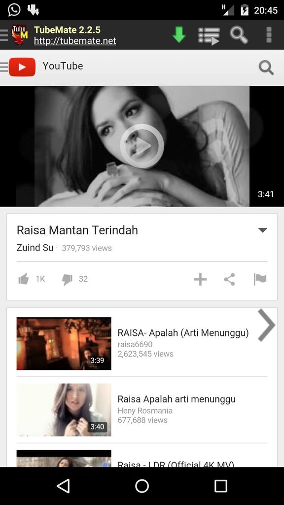 Ramdanih7's tweet image. Tap tanda panah warna hijau yang berada di atas untuk Download video nya #FlashAndroid