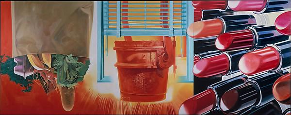 Happy 81st birthday to American artist James Rosenquist! Celebrate with "House of Fire."  