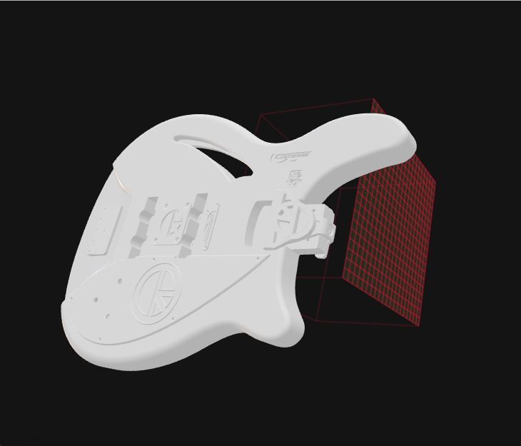 Customuse's tweet image. How do you make a #3Dprinted electric #guitar ? Find out on our blog:  bit.ly/1HG7Qo9