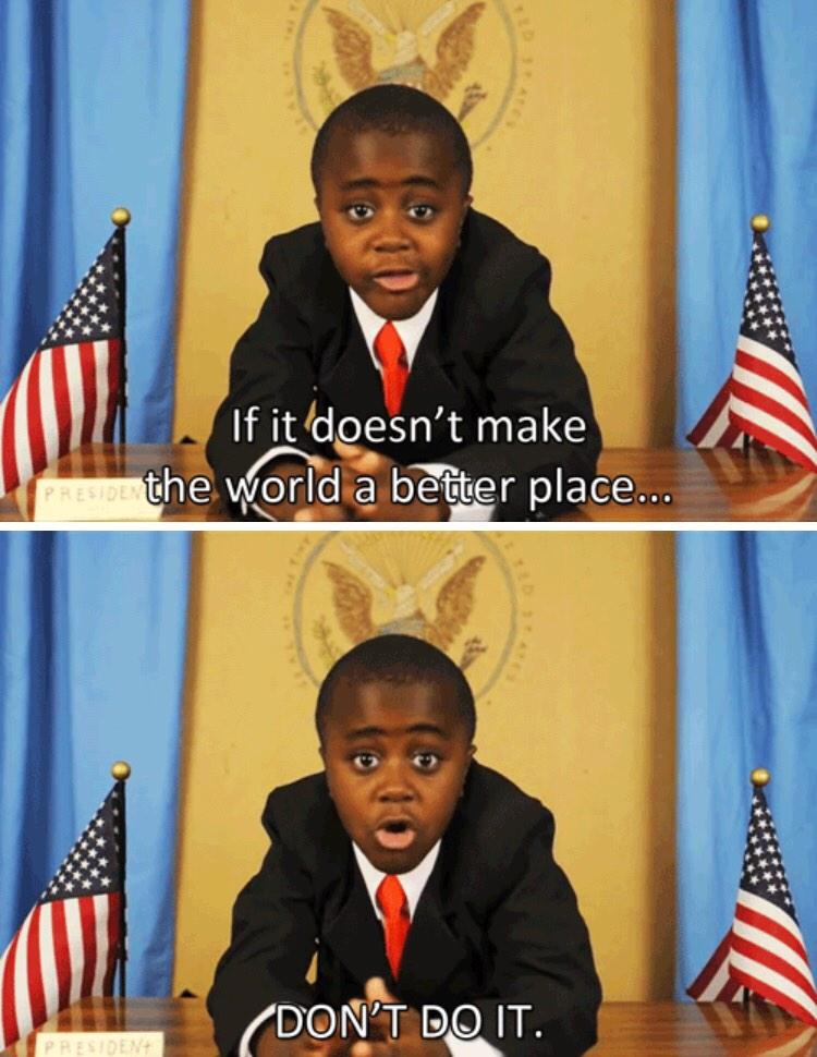 ThatOneGoodVibe's tweet photo. Kid president👏 http://t.co/xiICXy8sU6