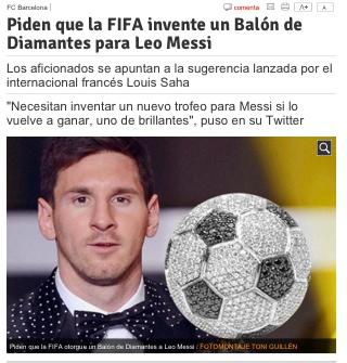Rocudan's tweet photo. Creo que sería interesante plantearse de nuevo esta opción...#Messi74 http://t.co/EzbdI8QyvB