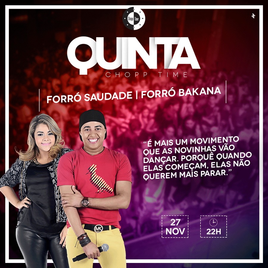 ChoppTimeJP's tweet photo. Todas as novinhas já podem se preparar que amanhã a noite promete! #QuintaChoppTime http://t.co/cIO3HLE07D