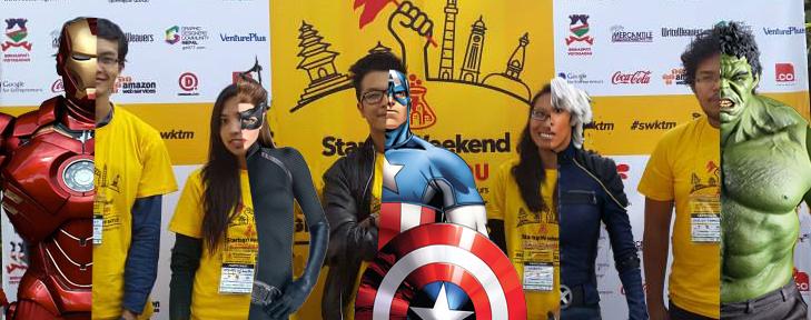 saxprofile's tweet photo. Our team was not less than a bunch of super-heroes...
@swktm @Brijendra_Joshi @mnidesh @AtulPradhananga #swktm http://t.co/nu2Yv089VS