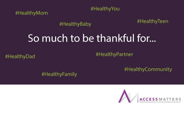AccessMatters4U's tweet image. #Thanksgiving #Health for all