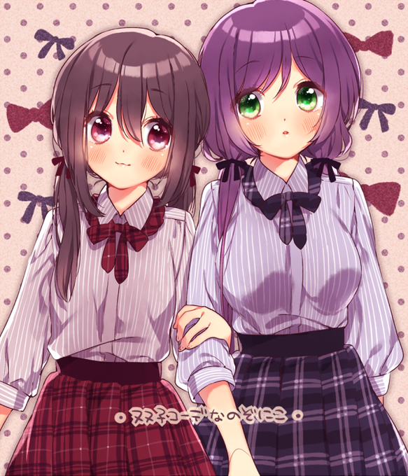 双子コーデのtwitterイラスト検索結果