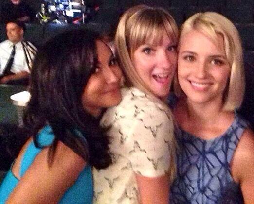 Glee News Memories On Twitter Naya Rivera Heather Morris And