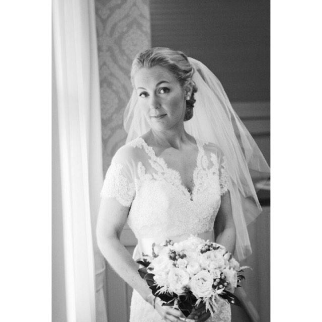 Thank you Julia for sending over these gorgeous images from your #weddingday in your <a href="/Jim_Hjelm/">Jim Hjelm Bridal</a> gown! #bride