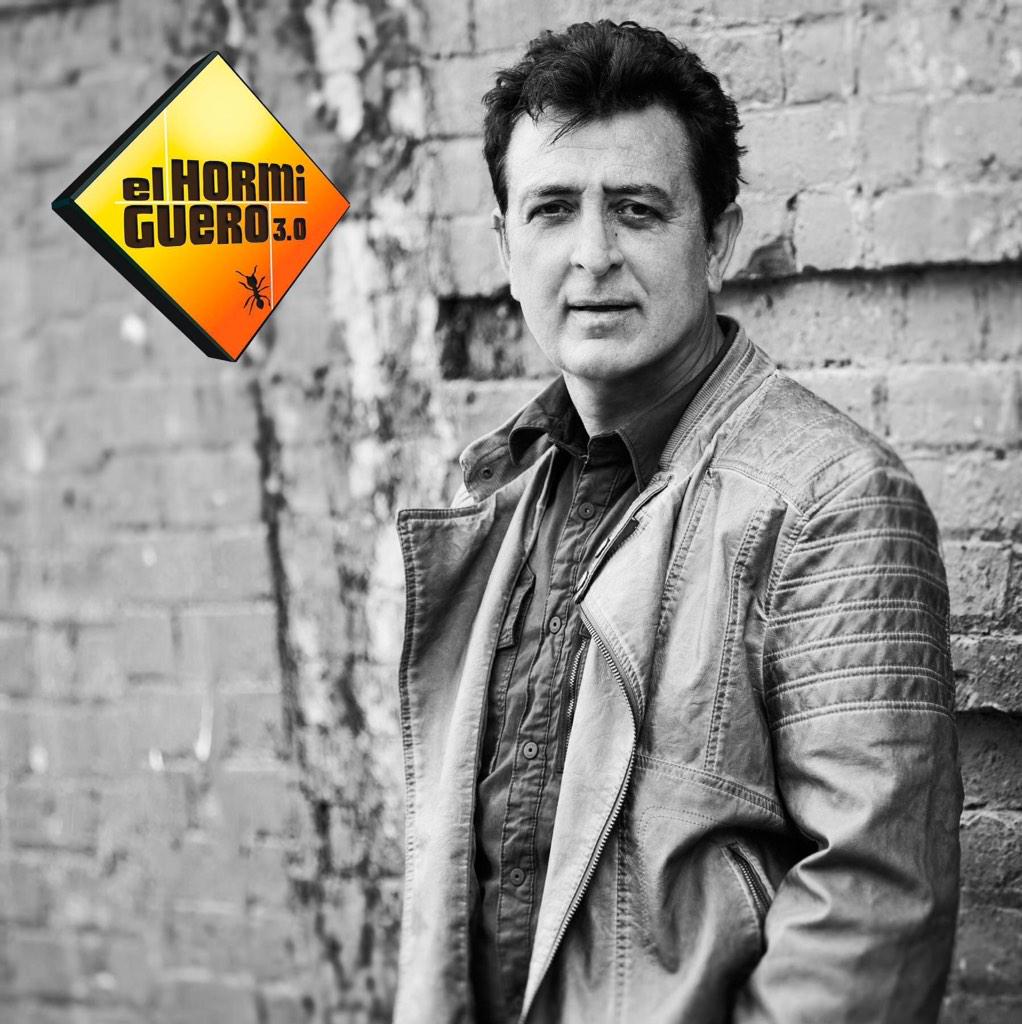 Hoy viene a divertirse a El Hormiguero el que siempre fue `último de la fila´ pero primero en ventas...MANOLO GARCIA
