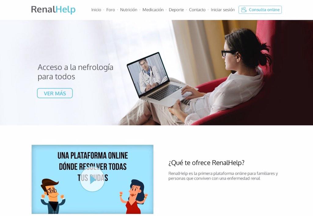 Nuestros profesionales sanitarios, muy pronto online desde myrenalhelp.com Sin pasarse a skype:) @IncubeGC