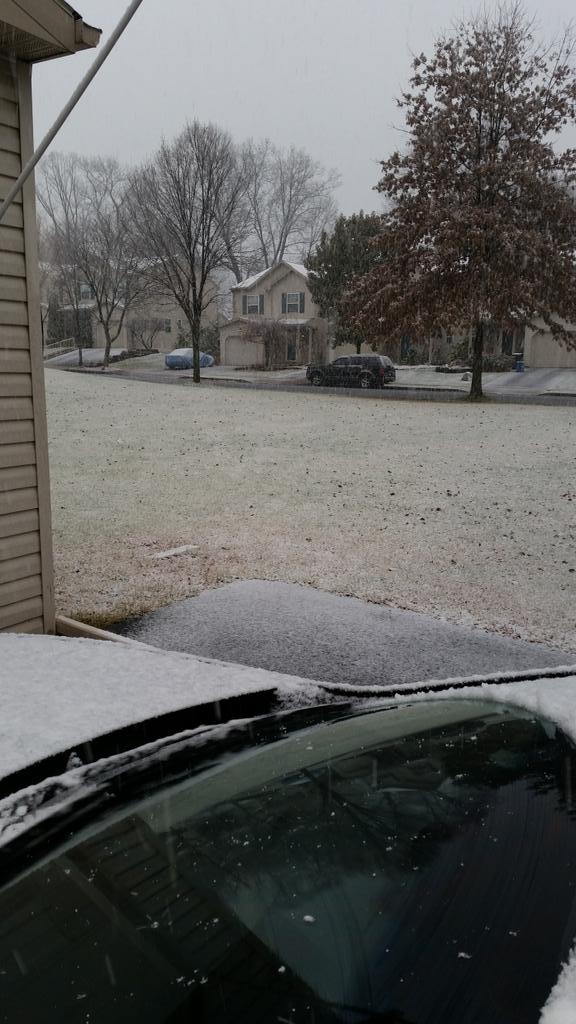 Snowboard in the hood